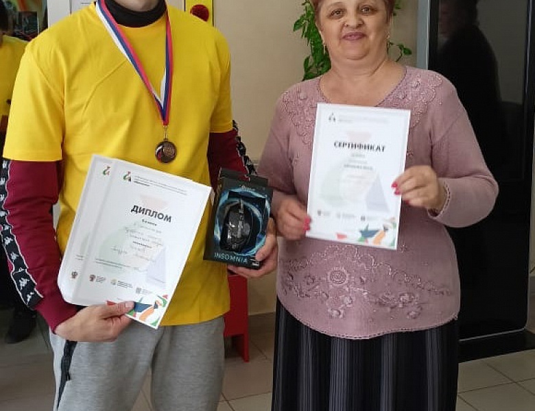 Андрей Хохлов занял призовое место в чемпионате «Абилимпикс»