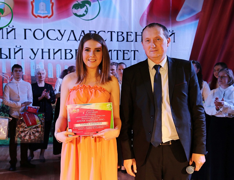 Фестиваль патриотического творчества к 75-летию Победы в ВОВ прошел в Мичуринском ГАУ