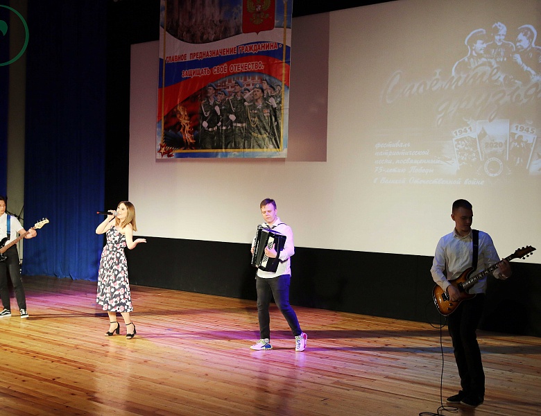 Студенты Мичуринского ГАУ выступили на городском фестивале патриотической песни