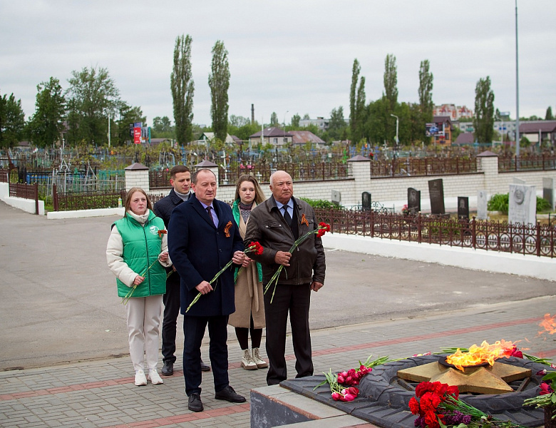 Коллектив Мичуринского ГАУ почтил память героев Великой Отечественной войны