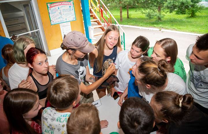 Сотрудники Центра развития современных компетенций детей провели экомероприятие в ДОЛ «Круглинские рассветы»