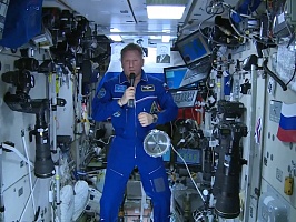 Обращение космонавта Роскосмоса Сергея Прокопьева в День садовода