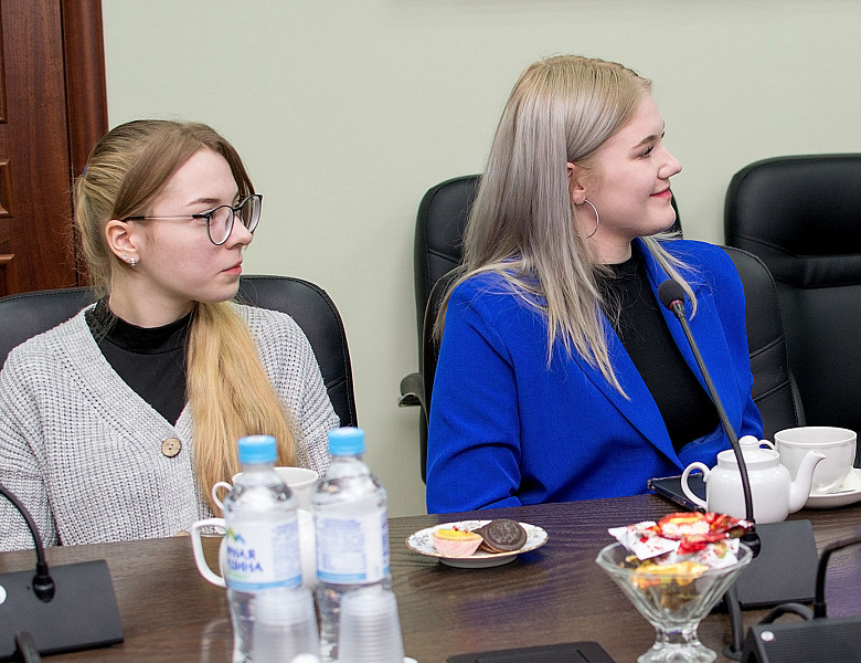Председатель областной Думы Евгений Матушкин встретился со студентами Мичуринского ГАУ