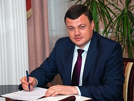 Поздравление с Днем рождения в адрес губернатора Тамбовской области А.В. Никитина