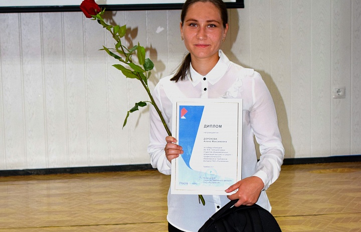 Победительница Конкурса имени Майи Галицкой