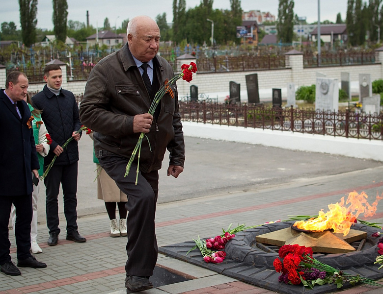 Коллектив Мичуринского ГАУ почтил память героев Великой Отечественной войны