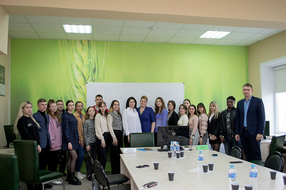 Встреча студентов Мичуринского ГАУ с Юлией Антоновой
