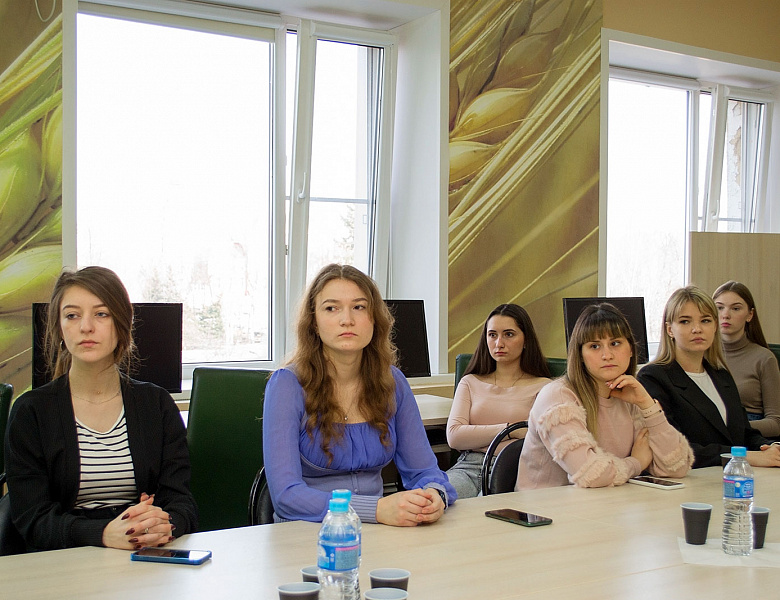 Встреча студентов Мичуринского ГАУ с Юлией Антоновой