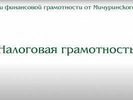 Кириллова С.С. Налоговая грамотность
