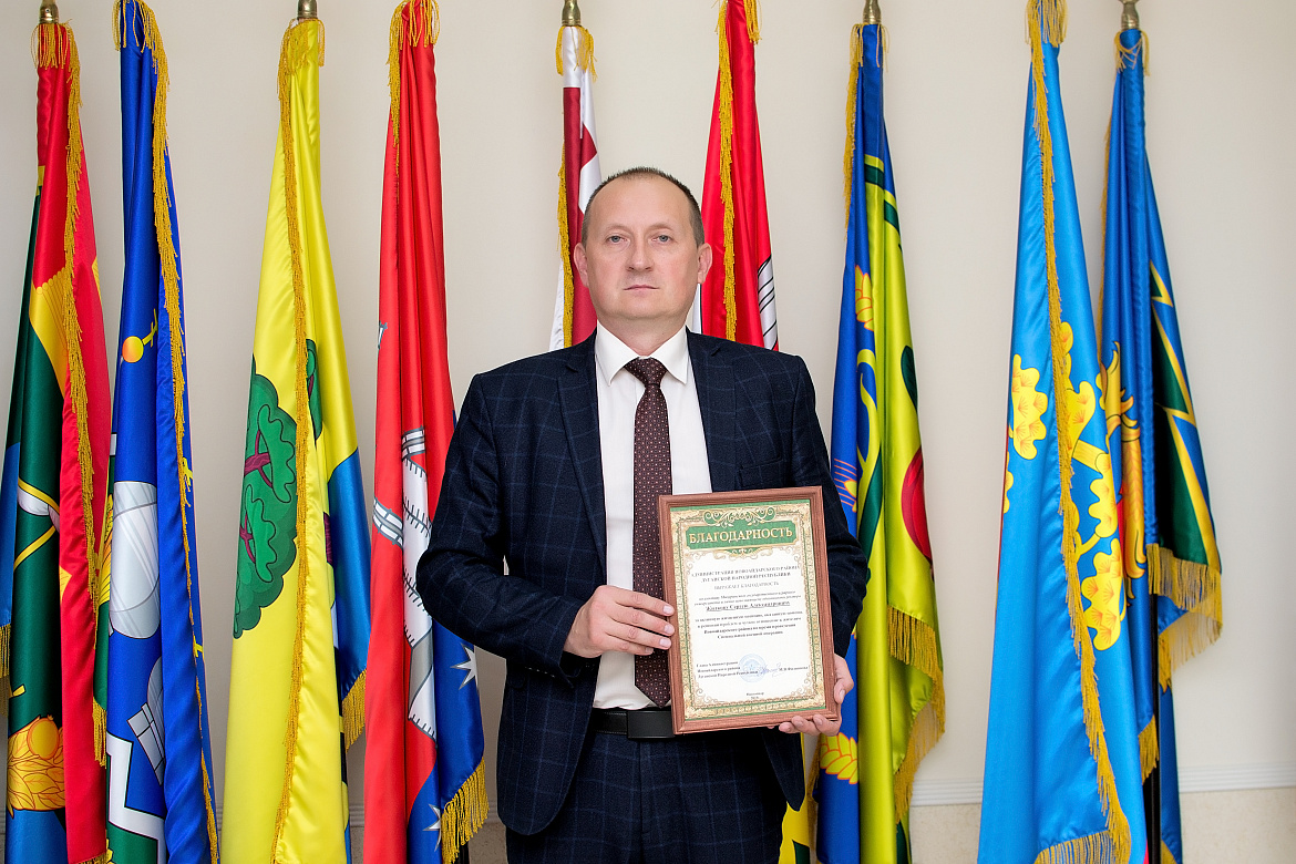 Руководитель Мичуринского ГАУ получил благодарность из рук Главы региона
