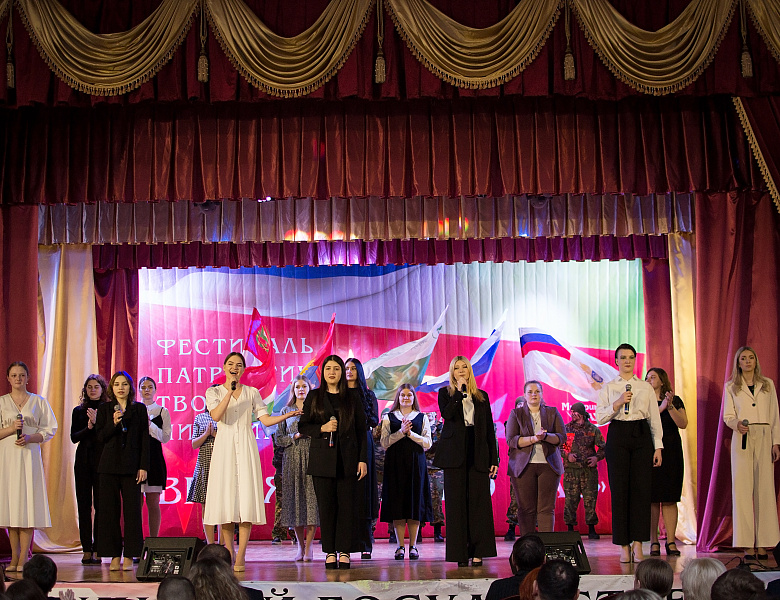 В Мичуринском ГАУ прошел Фестиваль патриотического творчества «Время выбрало нас»
