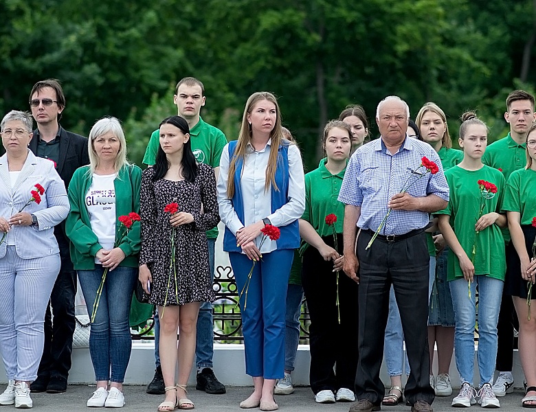 Коллектив Мичуринского ГАУ принял участие в Общероссийской минуте молчания