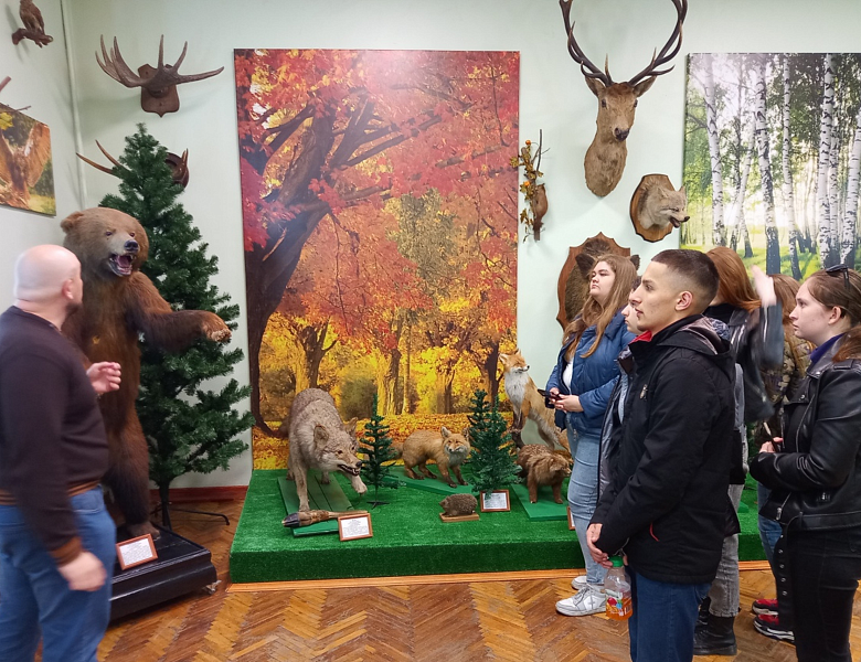 Обучающиеся Мичуринского ГАУ посетили Станцию юных натуралистов и краеведческий музей наукограда